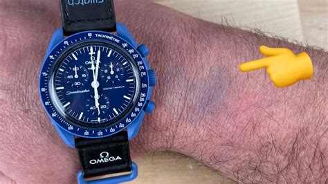 samson Omega Watch blue moon